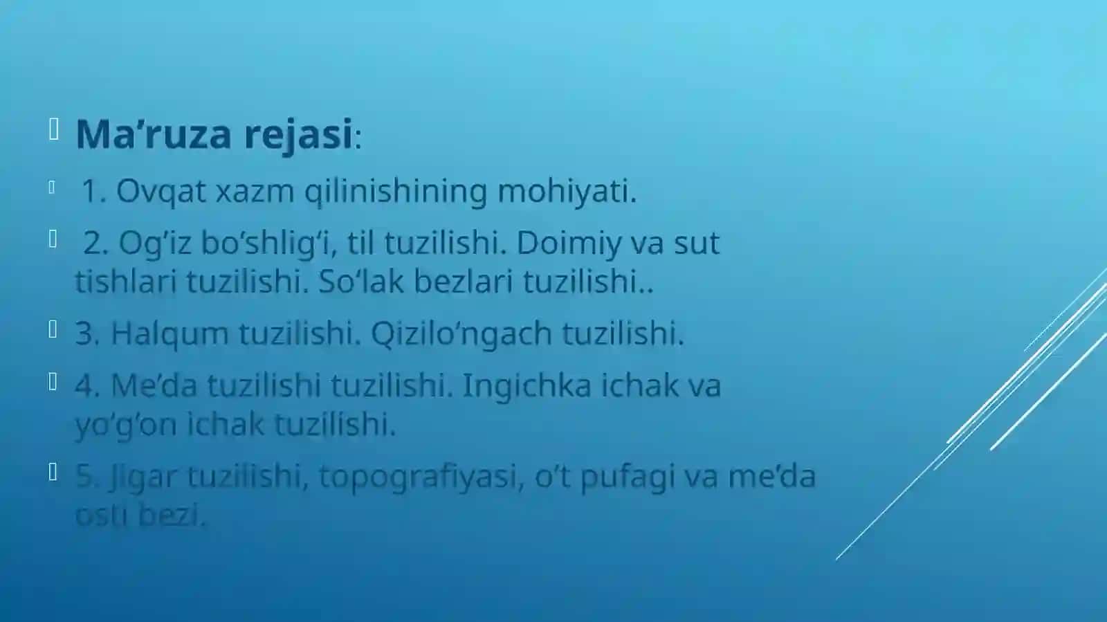 OVCAT HAZM QILISH A’ZOLARI 2