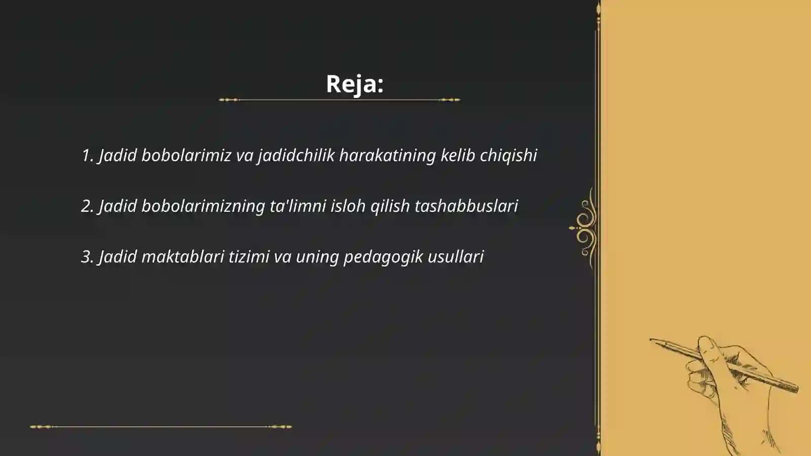 Jadid Bobolarimiz va Jadidchilik Harakatining Kelib Chiqishi 2