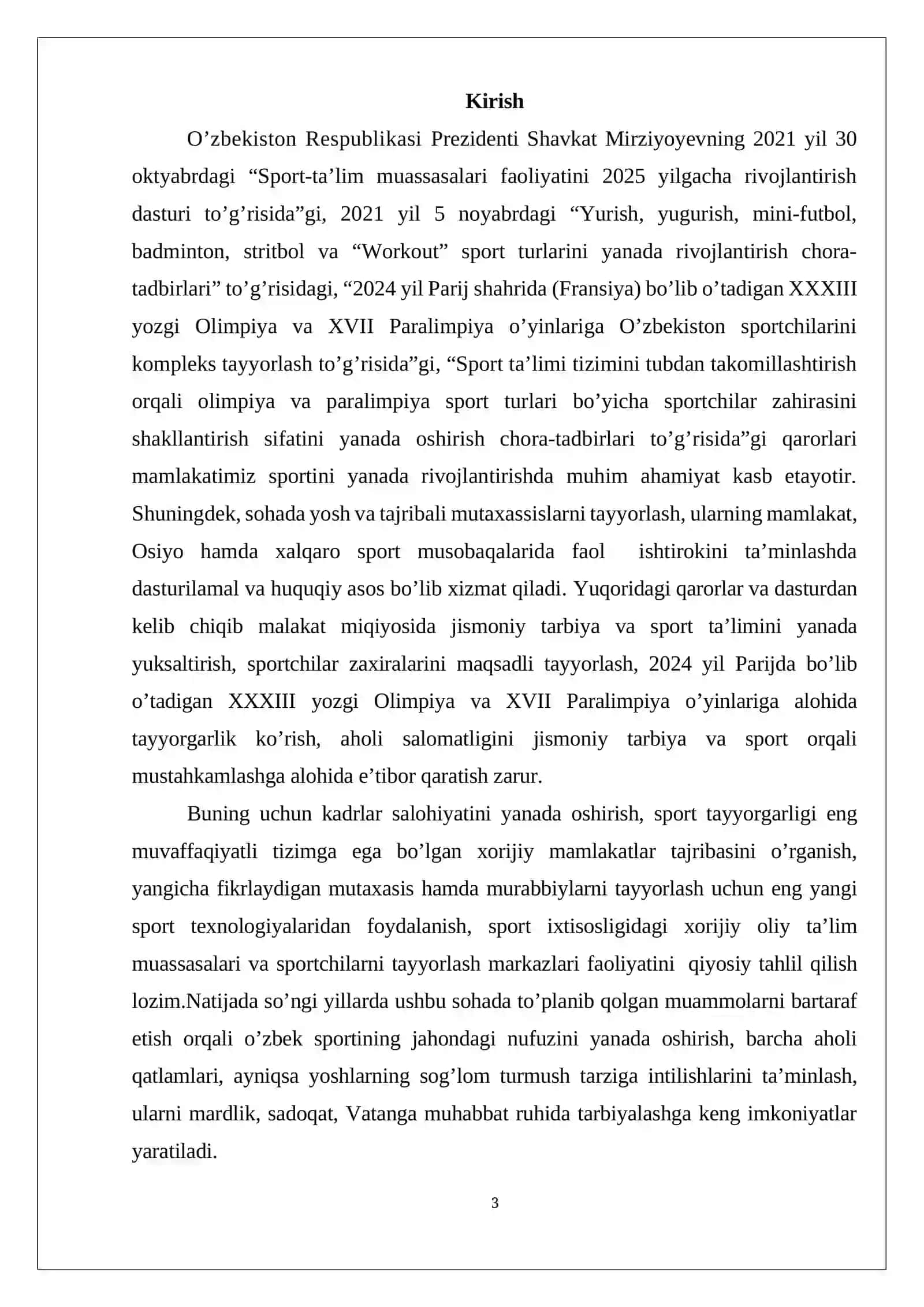 O’zbekistonda voleybol o’yinini rivojlanishi 2