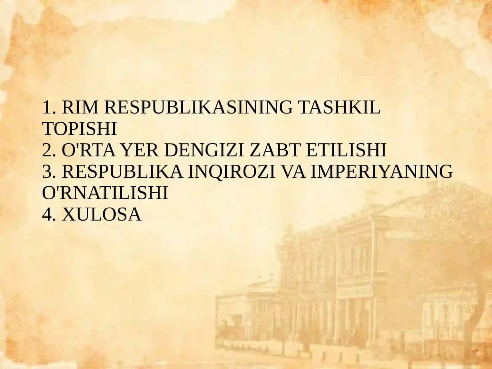 RIM RESPUBLIKASINING TASHKIL TOPISHI VA SIYOSIY TARIXI 2