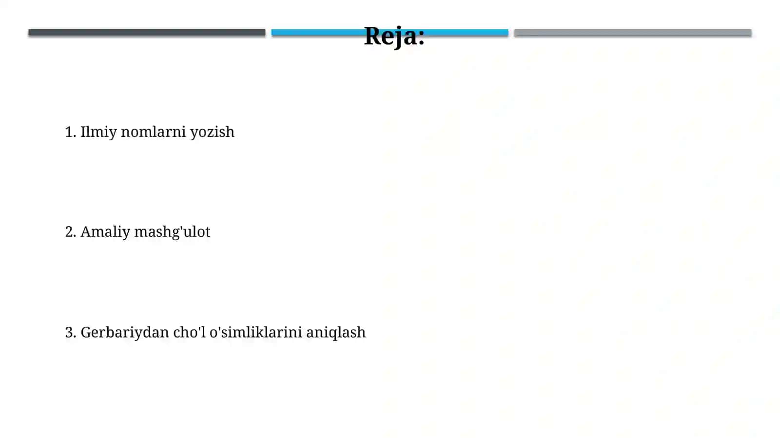 Cho'l o'simliklarini gerbariydan aniqlash va ilmiy nomini yozish 2