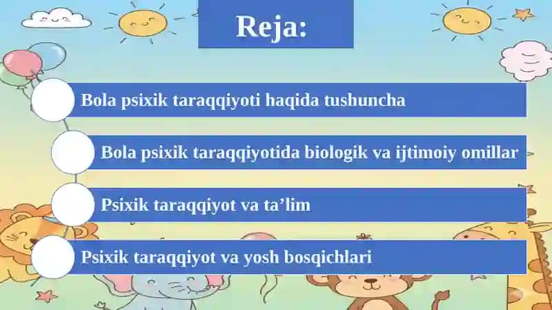 Maktabgacha yoshdagi bolalar taraqqiyoti va faoliyatining psixik tavsifi 2