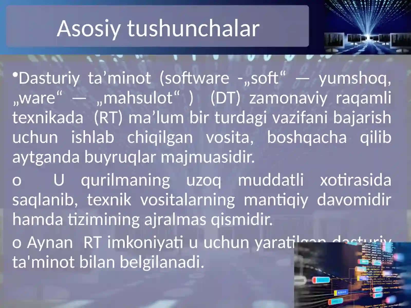 DASTURIY TA’MINOT VA UNING RIVOJLANISH TENDENSIYALARI 2