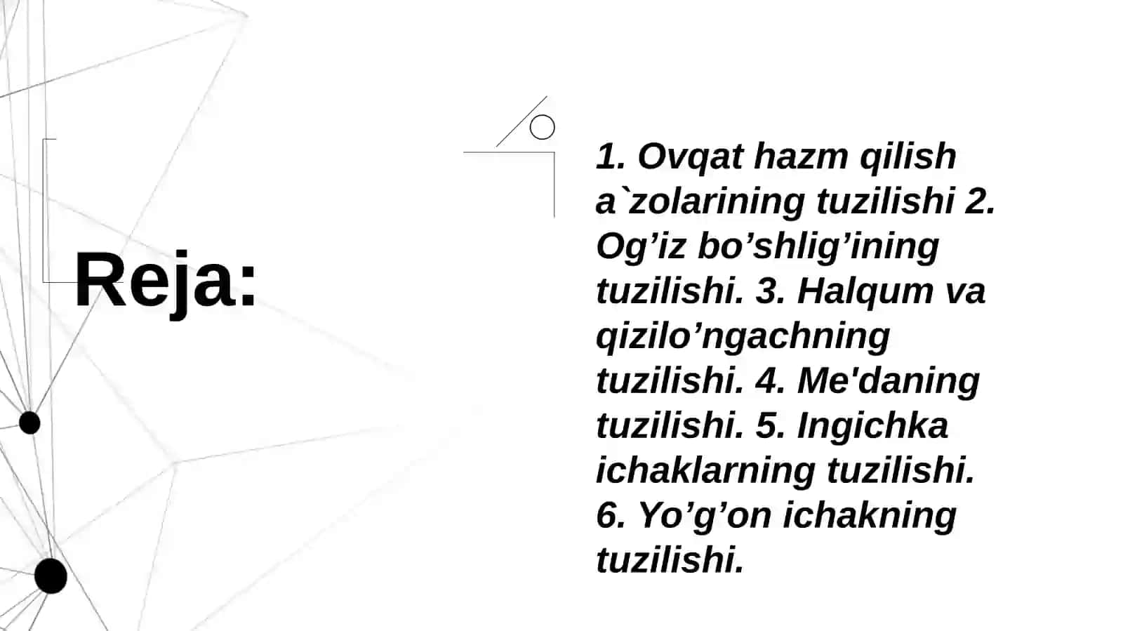 OVQAT HAZM QILISH SISTEMASI FIZIOLOGIYASI VA YOSHGA BOG'LIQ 2