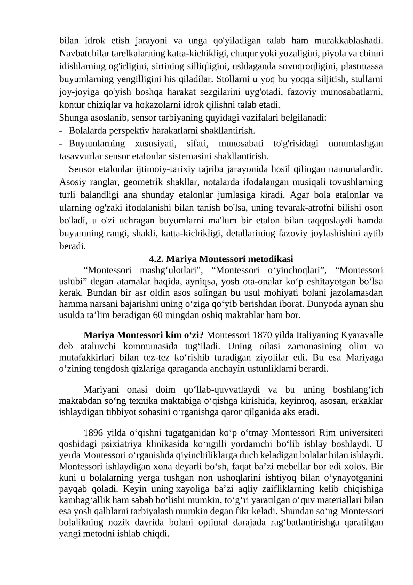 Maktabgacha yoshdagi bolalarni sensor va axloqiy jihatdan tarbiyalash 2