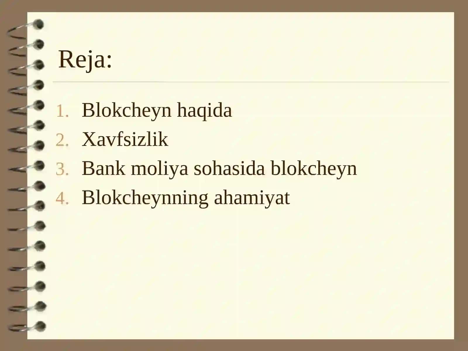 BANK MOLIYA SOHASIDA BLOKCHEYN TEXNOLOGIYALARI AHAMIYATI 2