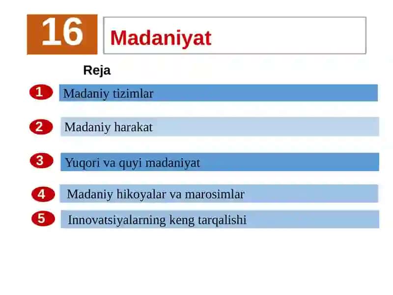 Madaniyat 2