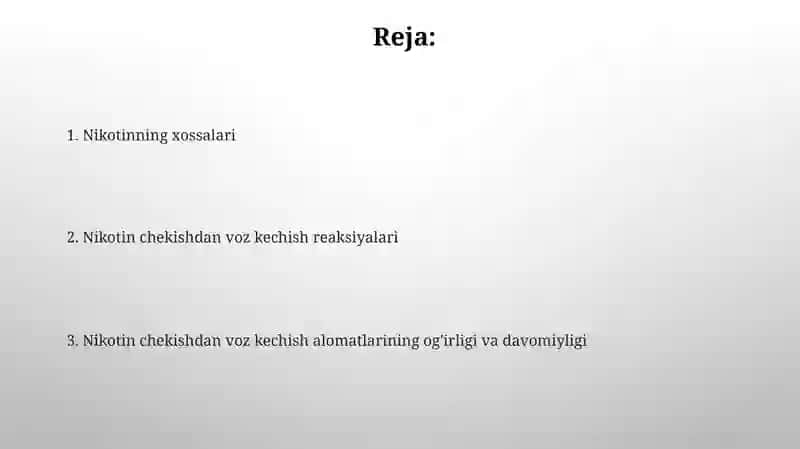 Nikotin olinish reaksiyalari va xossalari 2