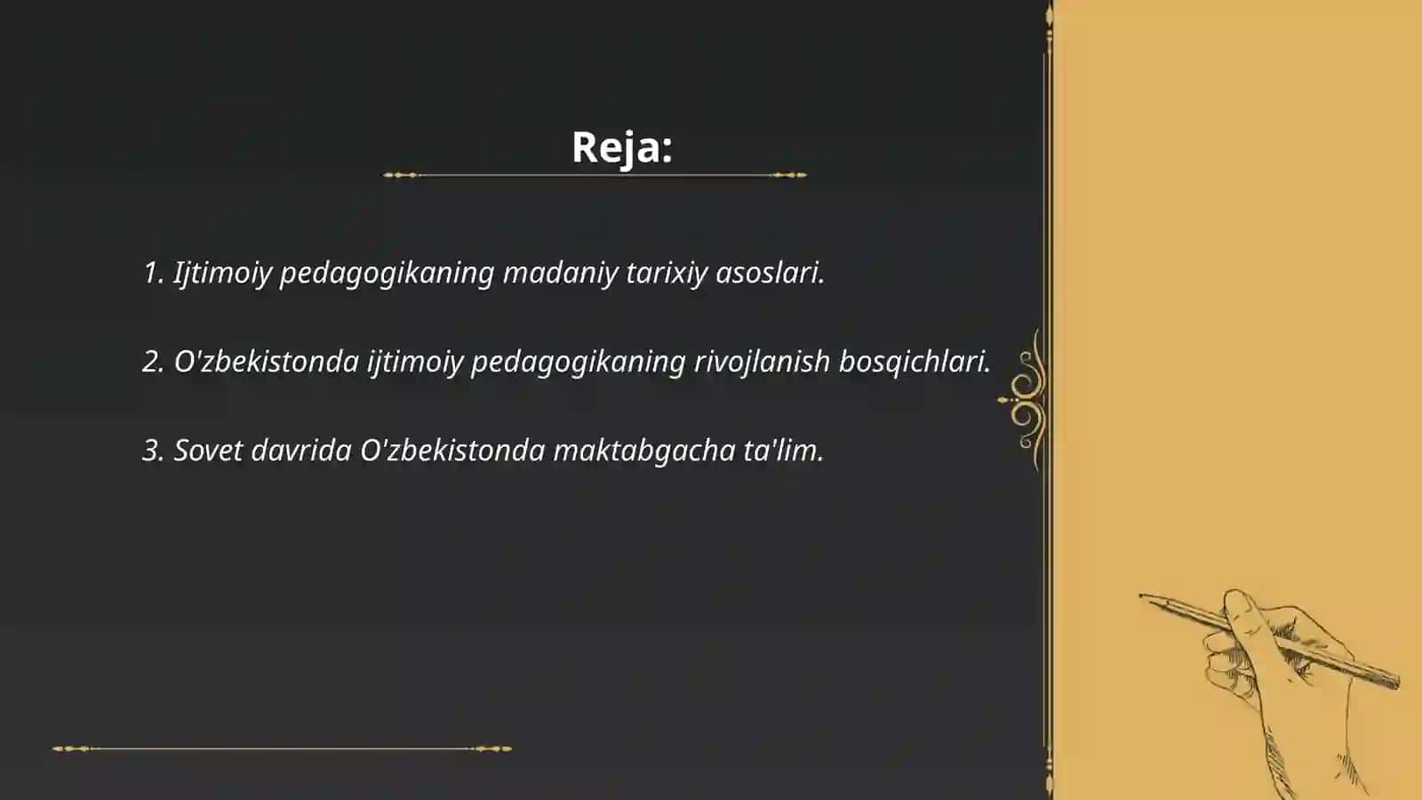 Ijtimoiy pedagogika rivojlanishining madaniy tarixiy asoslari 2