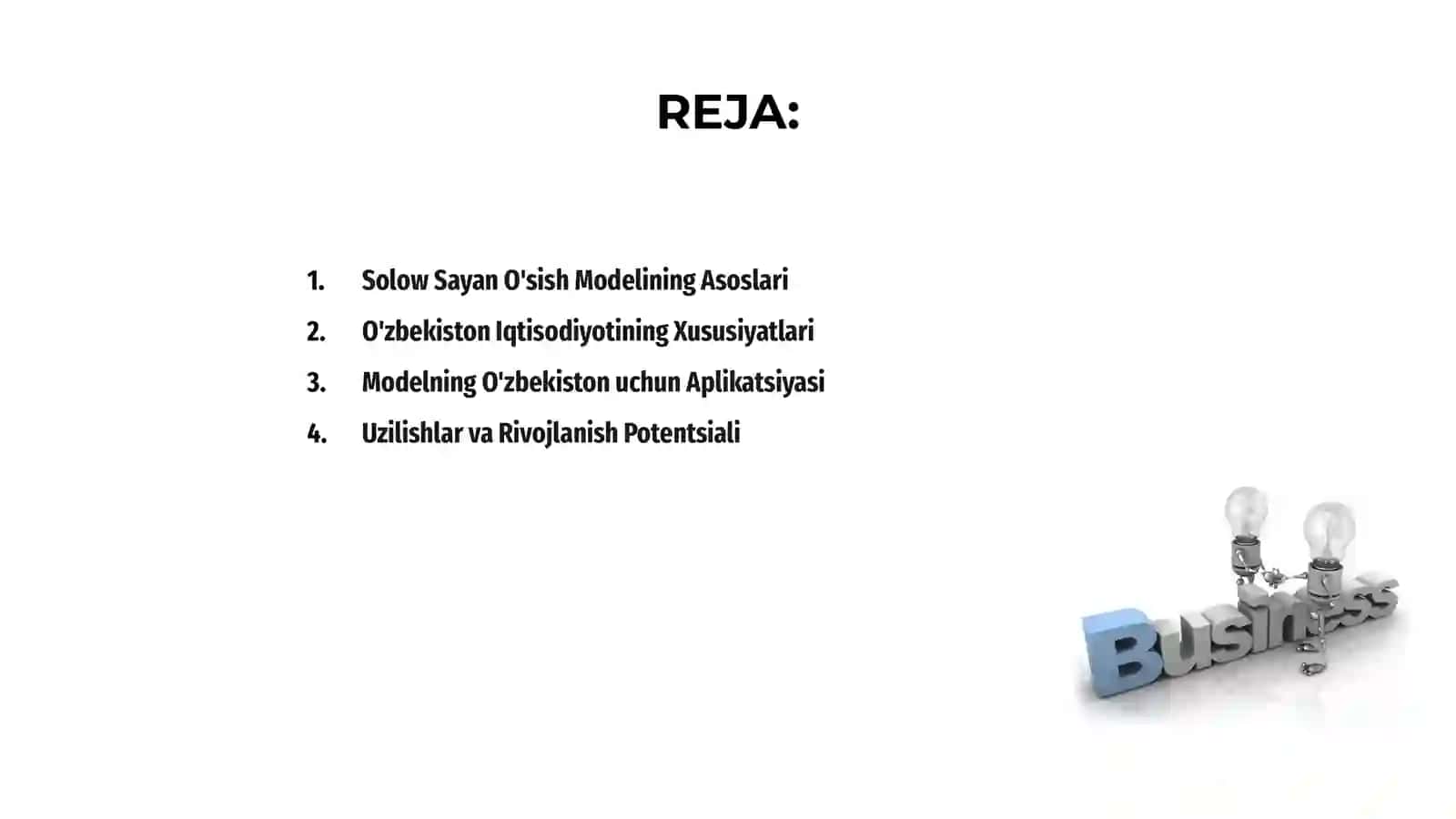 Solow Sayan O'sish Modeli 2
