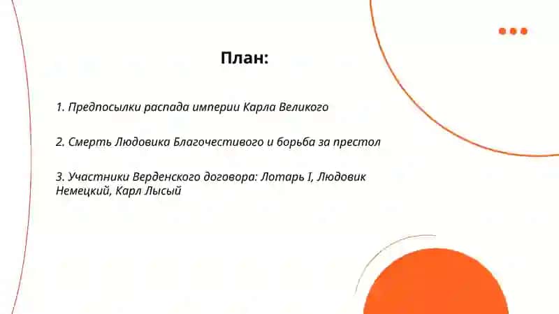 Распад империи Карла Великого: Верденский договор 2