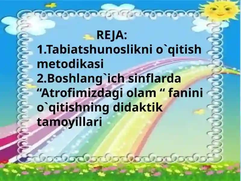 Tabiatshunoslik 2