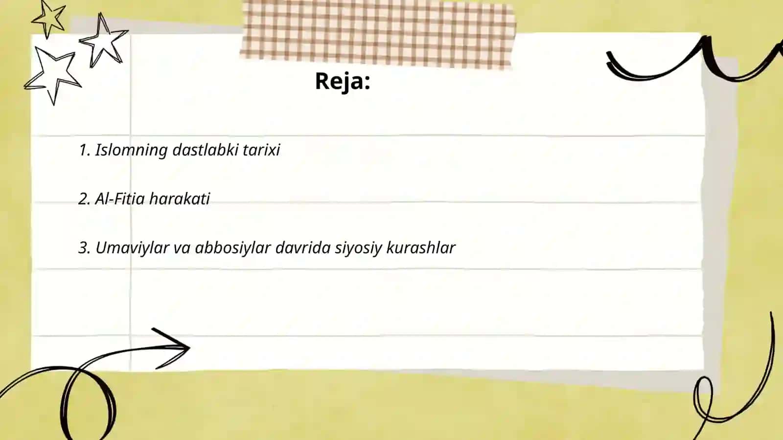 Islom oqimlari va yoʻnalishi paydo bòlish sabablari 2
