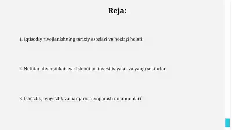Arab mamlakatlaridagi iqtisodiy qarashlar 2