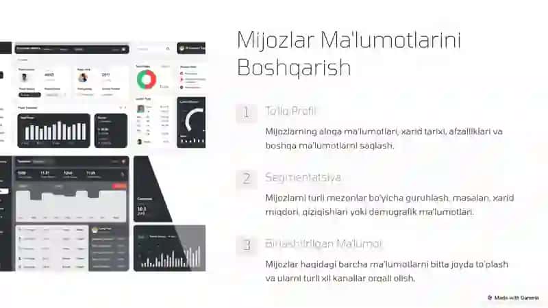 CRM Tizimlari: Mijozlar bilan Aloqalarni Yaxshilash 2