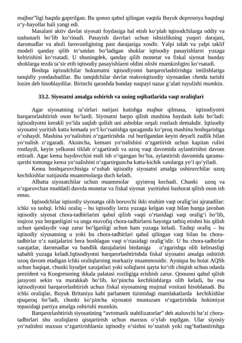 davlatning barqarorlashtirish siyosati 2