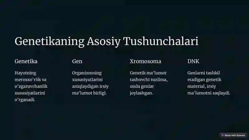 Umumiy Genetika 2