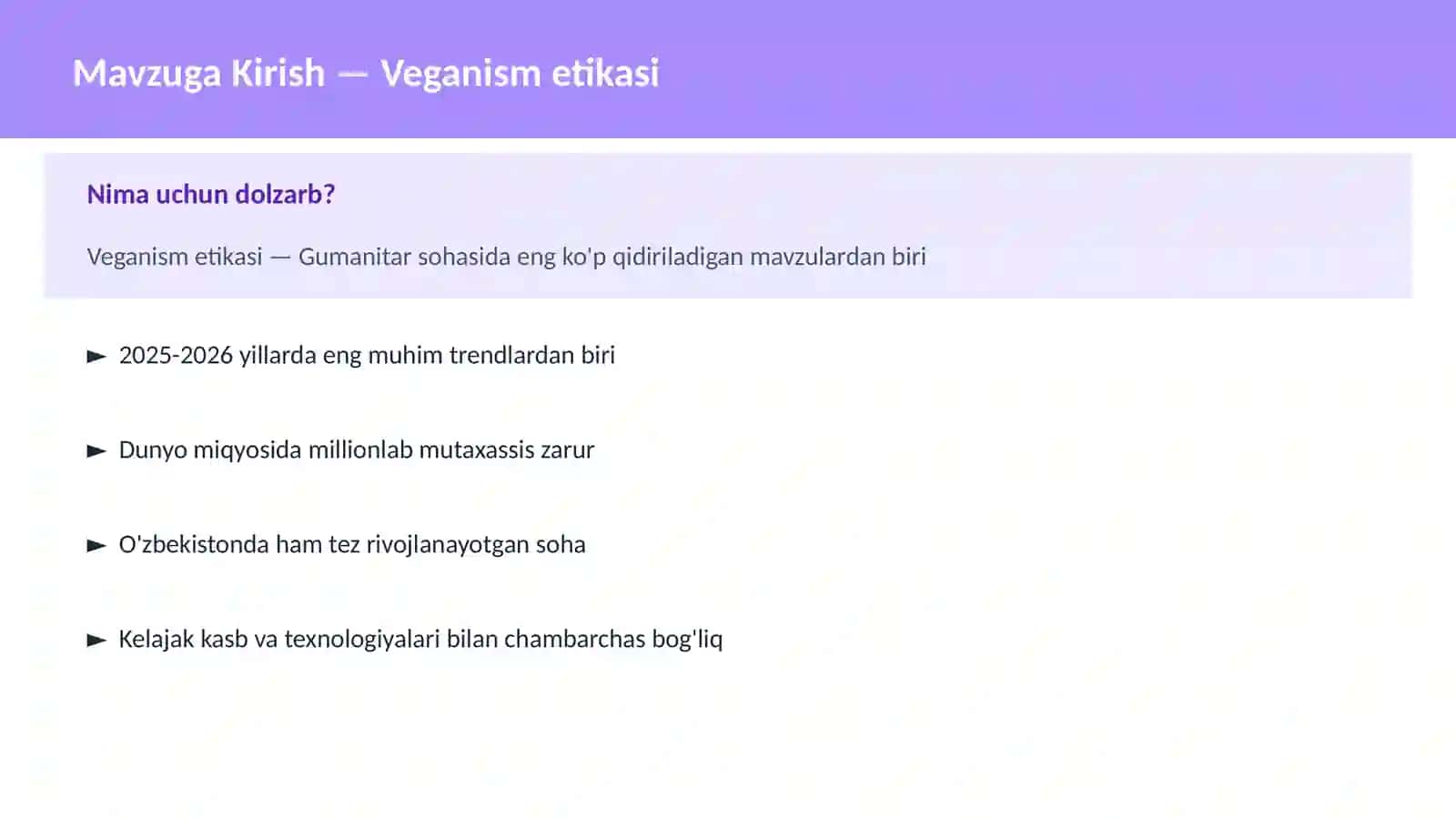 Veganism etikasi 2