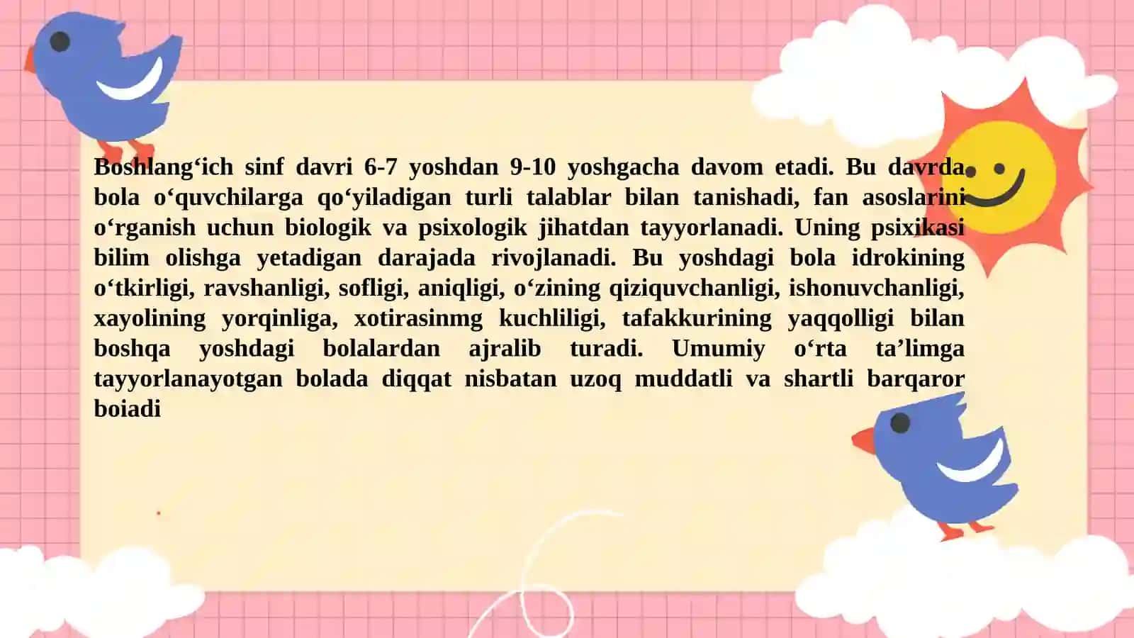 Boshlang‘ichsinfo‘quvchilarinipedagogiktashxislash 2