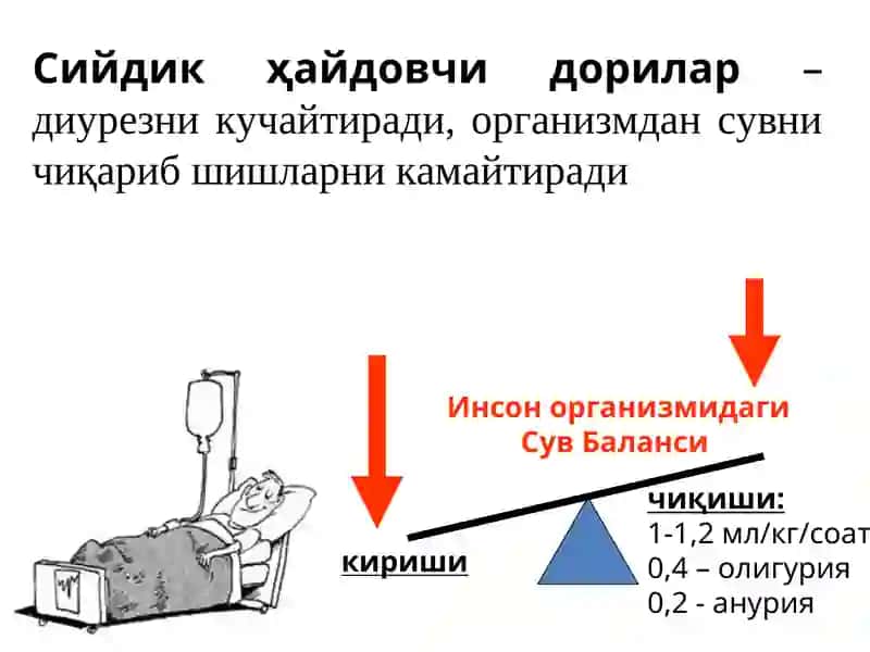 Сийдик Хайдовчи Моддалар 2