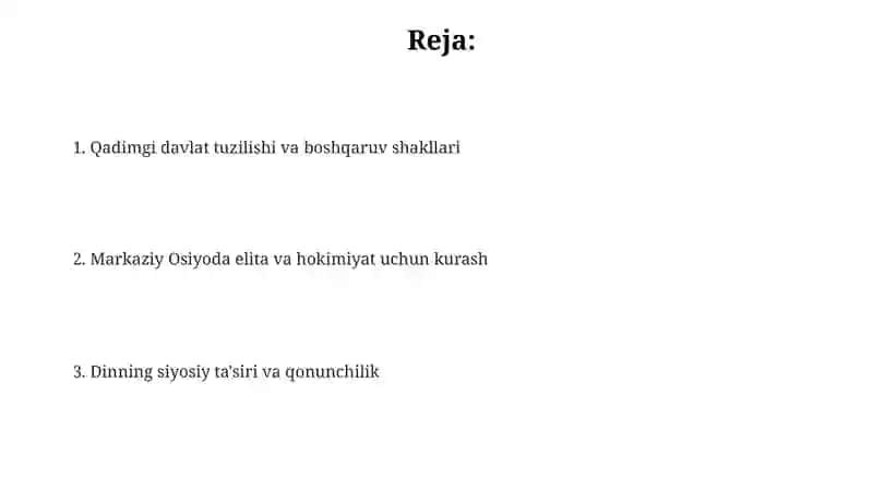 Qadimgi O‘rta Osiyodagi siyosiy g’oyalar 2