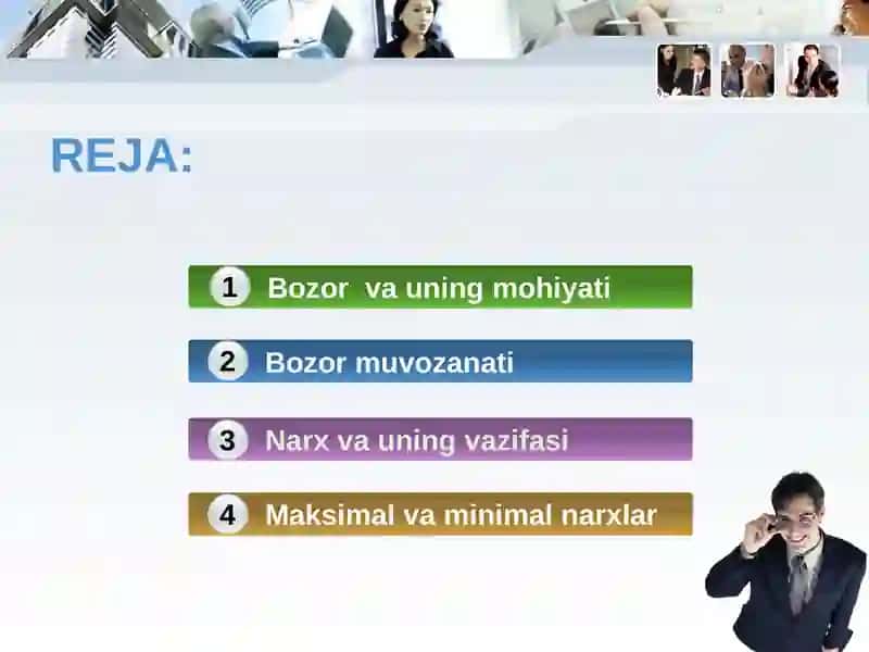 Bozor Muvozanati. Maksimal va Minimal Narxlar 2