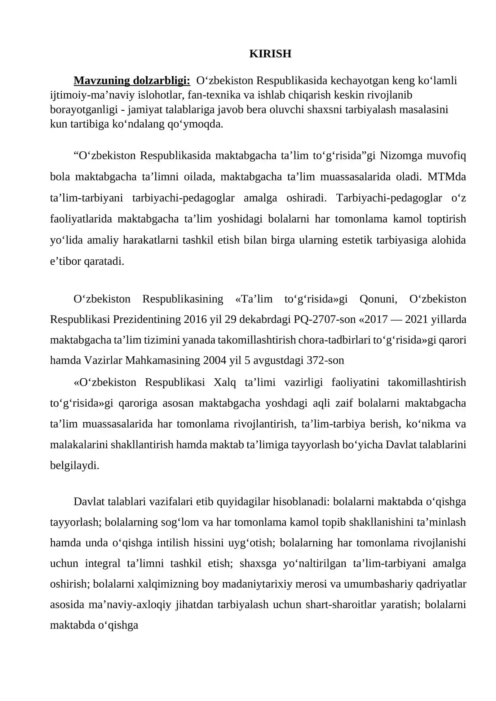Maktabgacha yoshdagi aqli zaif bolalarni estetik tarbiyasi 2