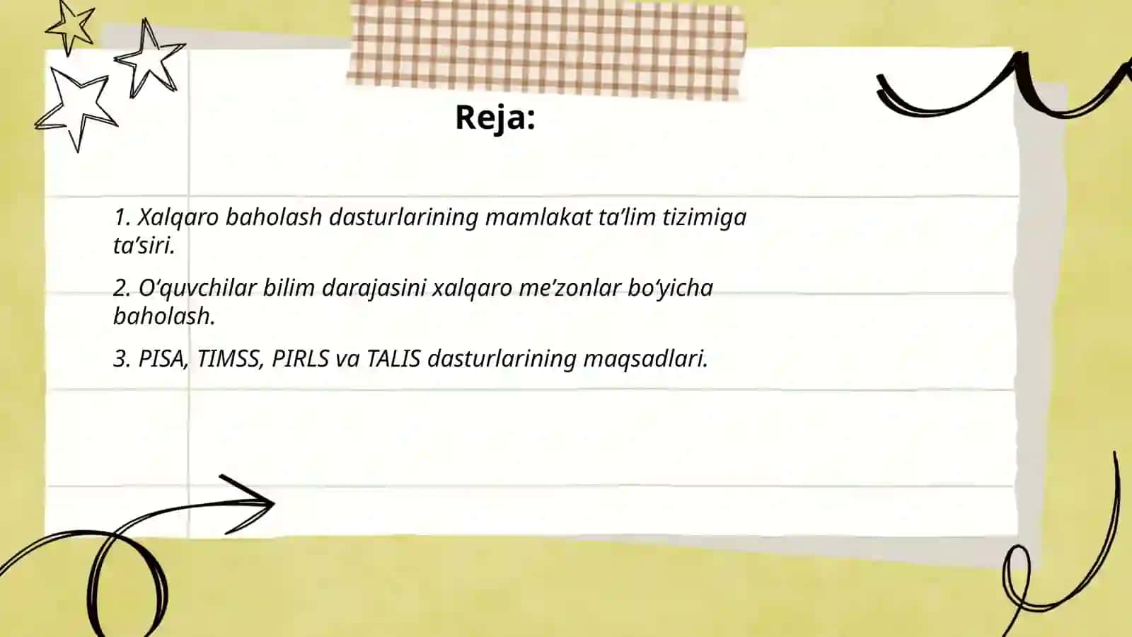 Xalq taʻlimi tizimida taʻlim sifatini baholash 2