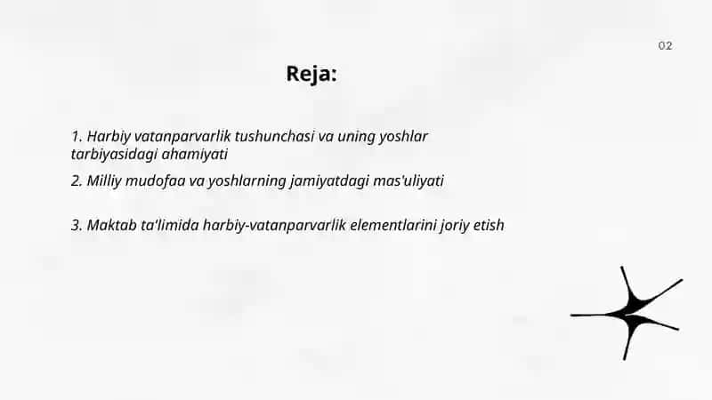 Yoshlarni harbiy vatanparvarlik ruhida tarbiyalashning ahamiyati 2