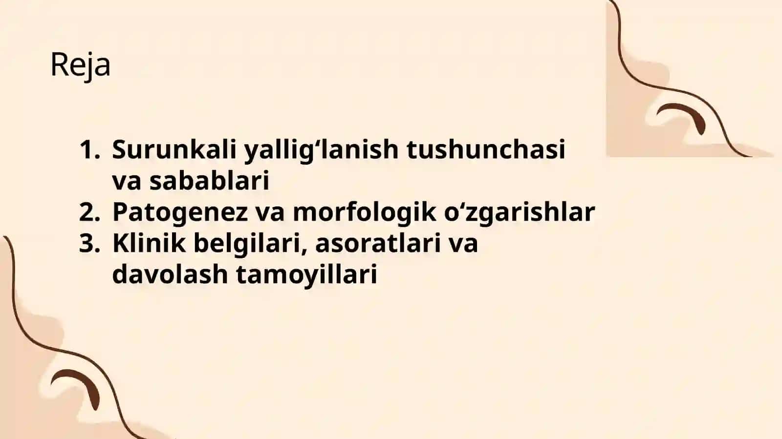 Surunkali yallig‘lanish 2