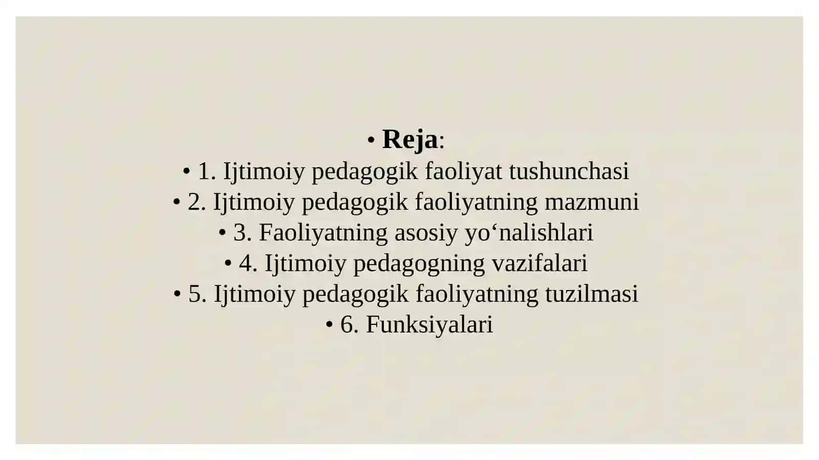 Tarbiyada ijtimoiy-pedagogik faoliyat mazmuni 2