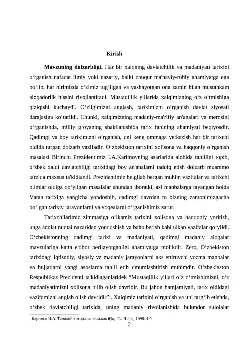 Movaraunnahr va Xurosonda Somoniylar davlatining tashkil topishi 2