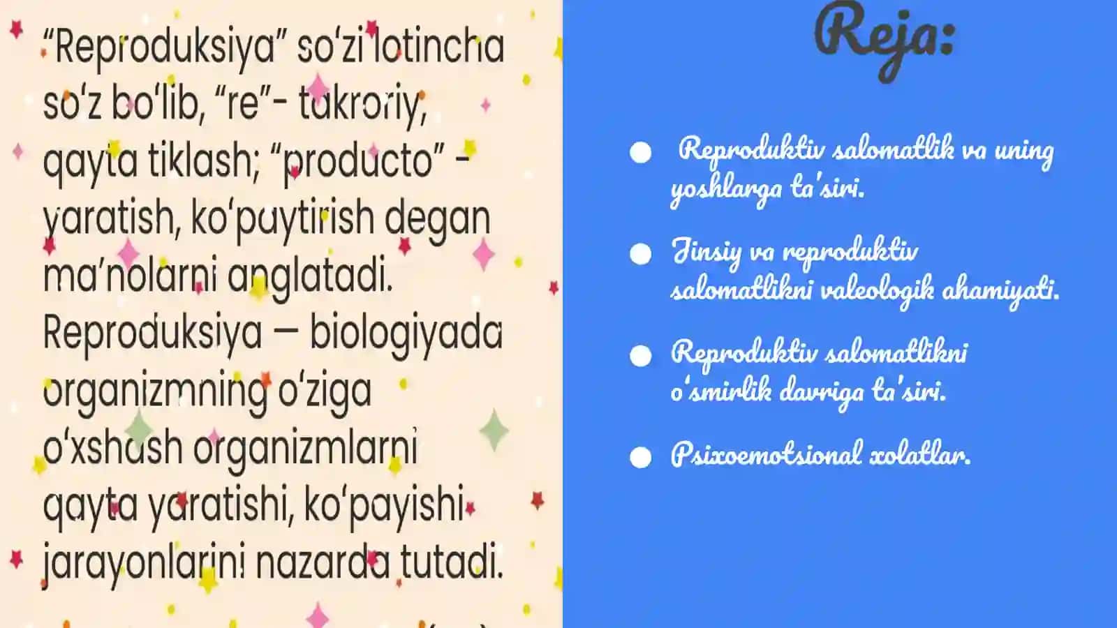 Jinsiy va reproduktiv salomatlikni valeologik ahamiyati 2