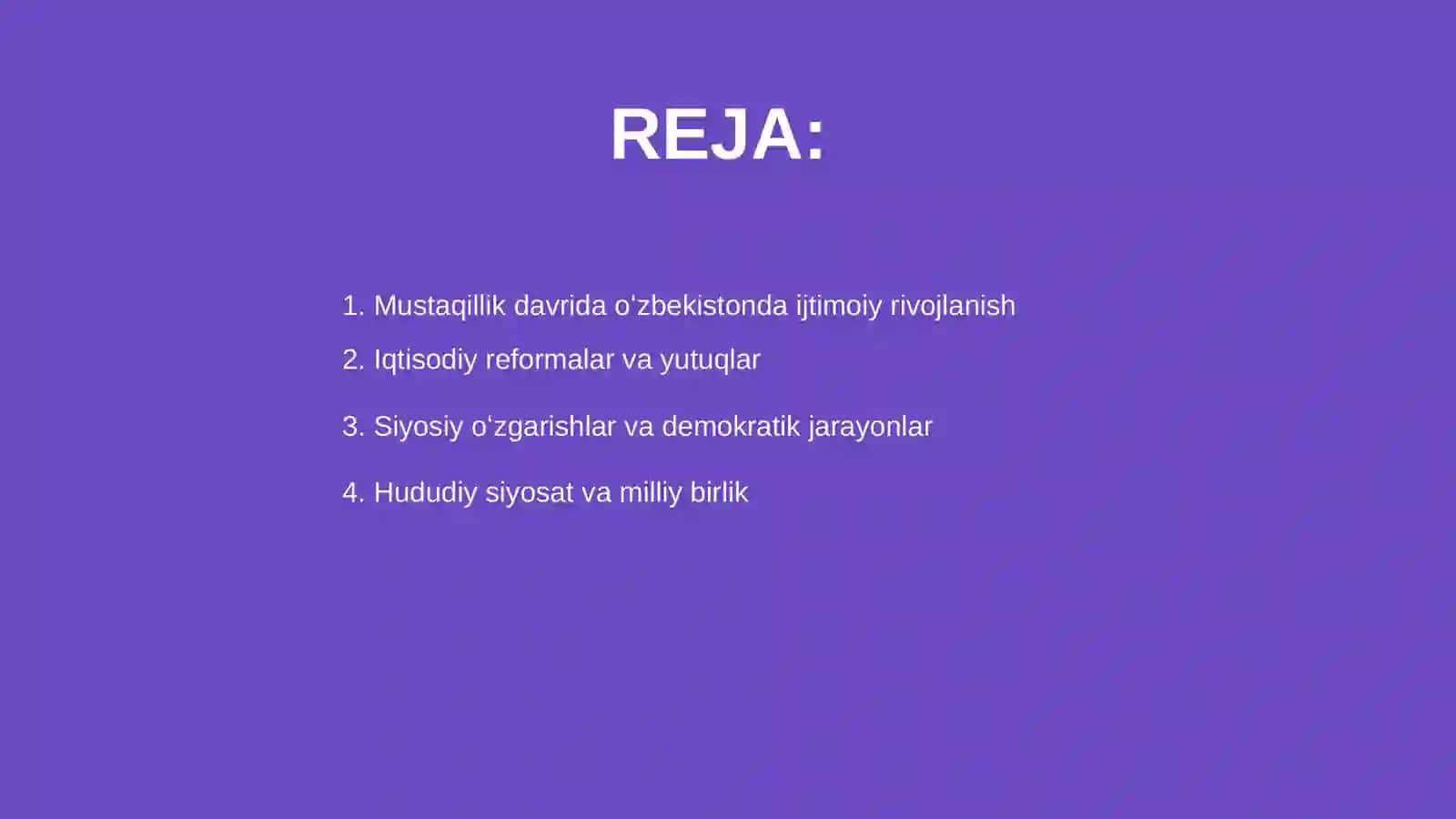 Mustaqillik davrida o'zbekistondagi ijtimoiy iqtisodiy siyosiy ahvol 2