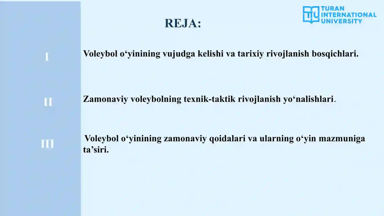 VOLEYBOL O‘YININING RIVOJLANISHI, ZAMONAVIY YO‘NALISHLARI VA O‘YIN QOIDALARI 2