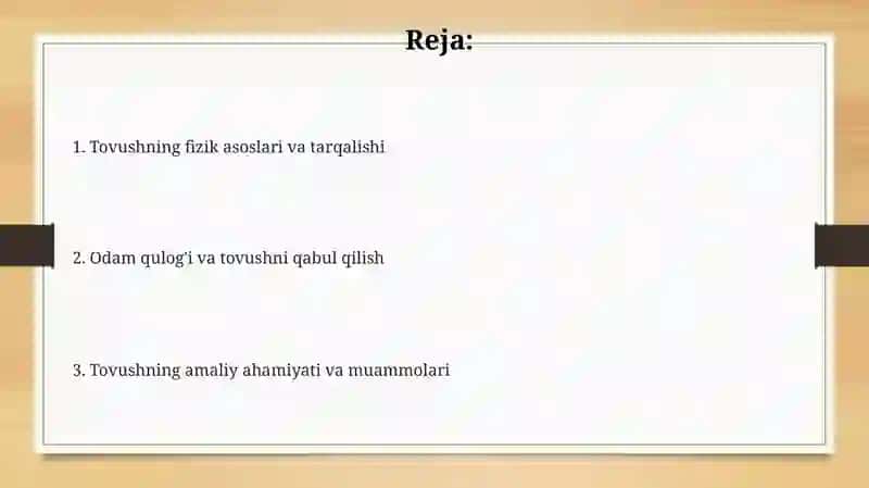 Atrofimizda Tovushlar Qanday Hosil Bo'lishini O'rganish 2