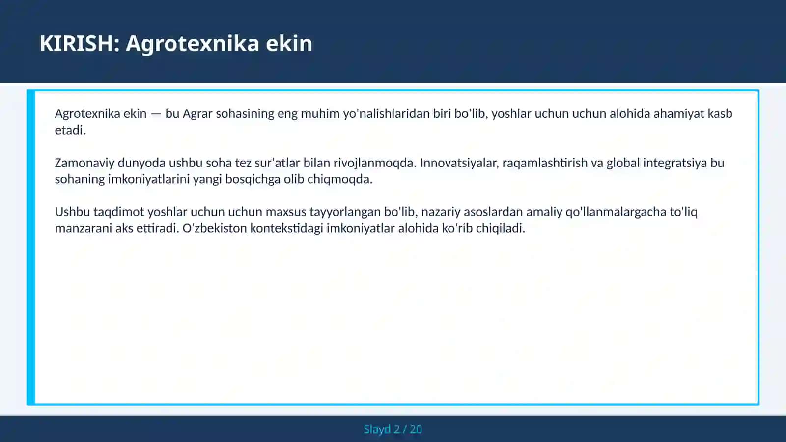 Agrotexnika ekin 2