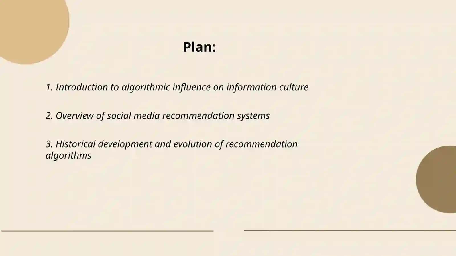Algorithmic Influence and Information Culture 2