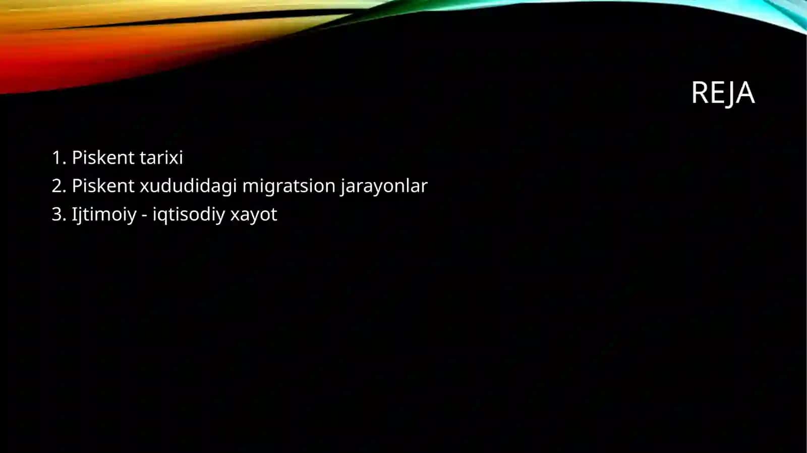 Piskent tarixi, migratsiyasi va ijtimoiy - iqtisodiy xayot. 2