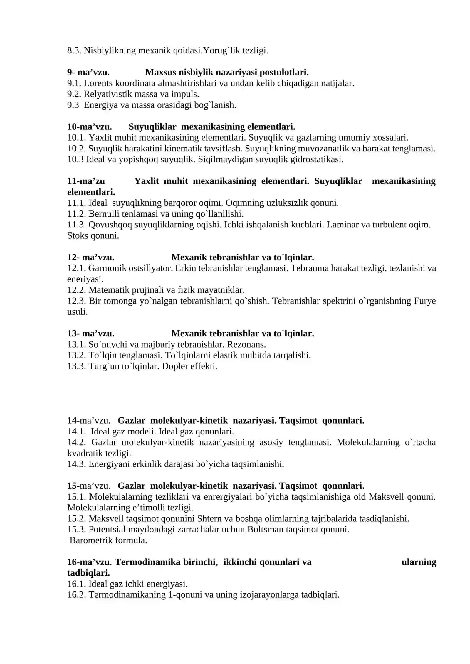 Moddiy nuqta kinematikasi 2
