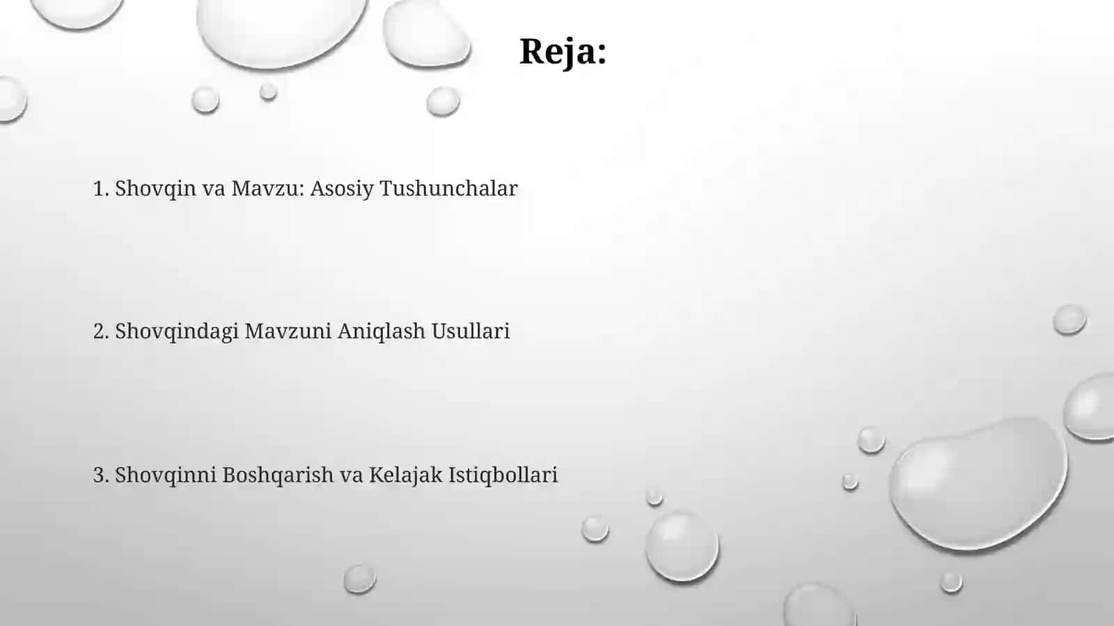 Shovqin va Mavzu: Asosiy Tushunchalar 2