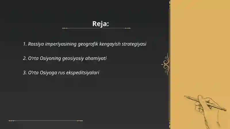 Rossiya imperiyasining Oʻrta Osiyoga harbiy yurishlari 2