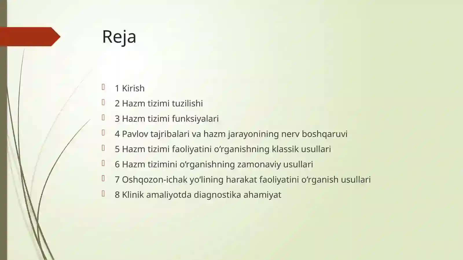 Hazmtizimifaolyatiniurganishyangiusullari,Oshqozonichakyuliningharakatfaolyatiniurganishusullari 2