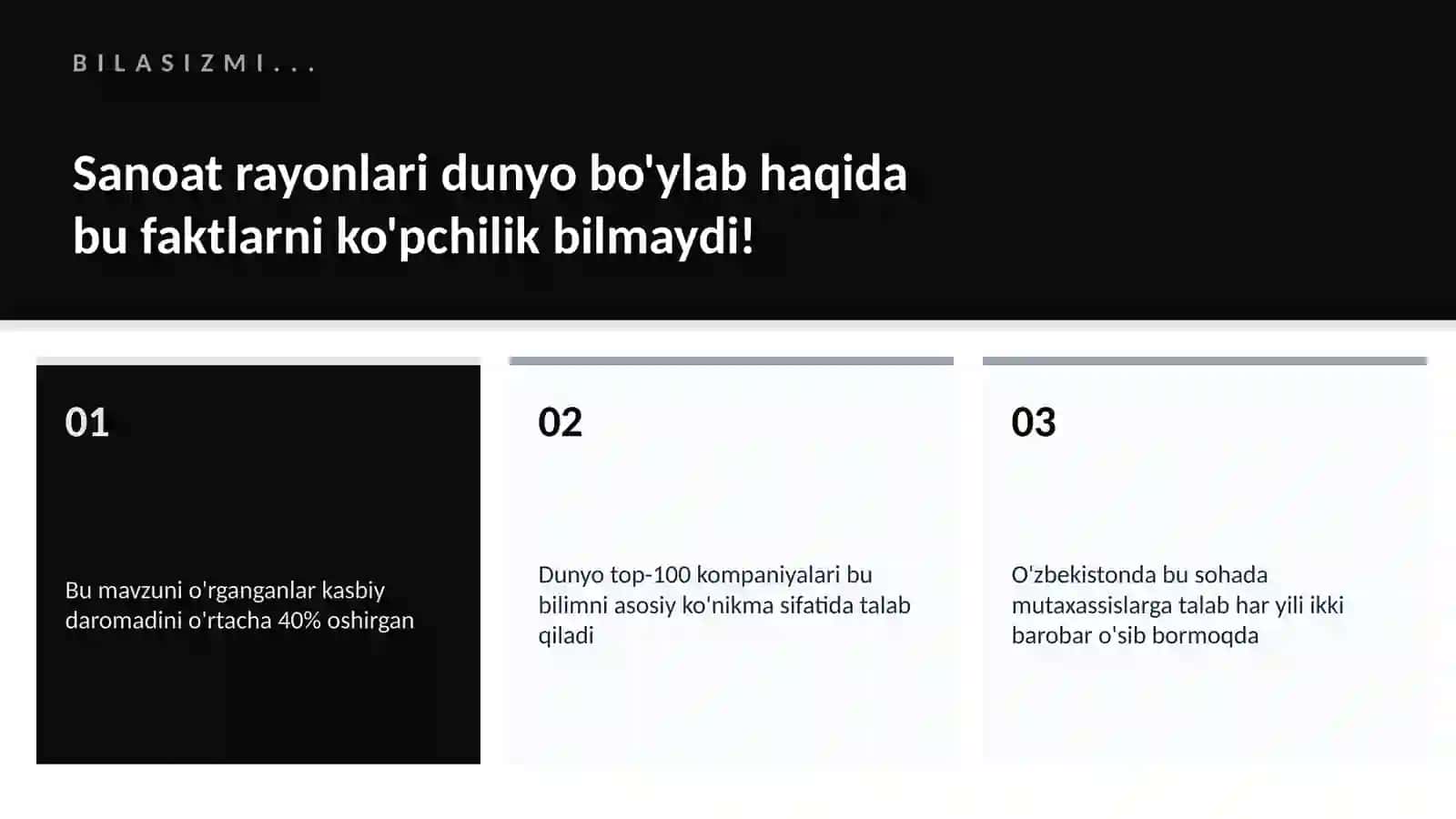 Sanoat rayonlari dunyo bo'ylab 2