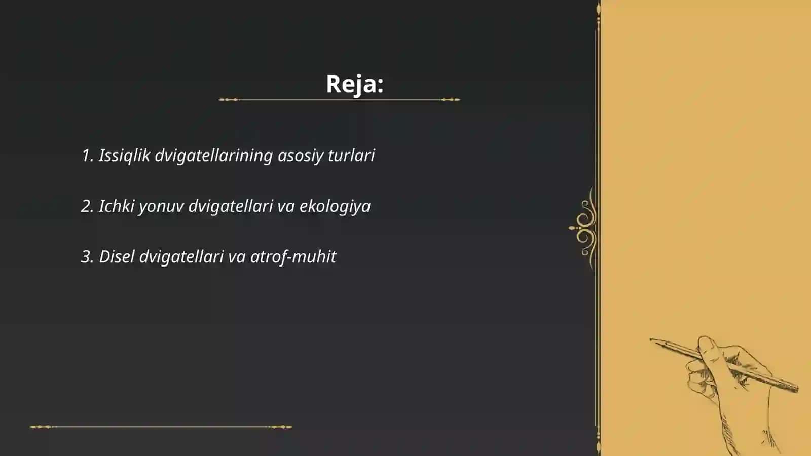 Issiqlik dvigatellari va ekologiya 2