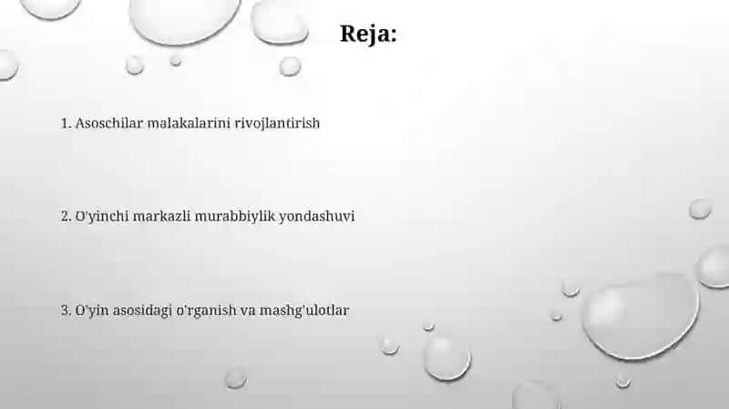 Bolalarga futbolni o'rgatish metodikasi 2