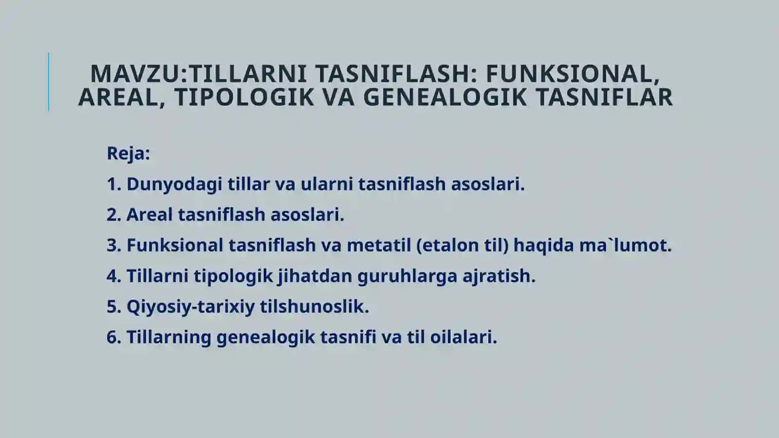 TILLARNITASNIFLASH: FUNKSIONAL, AREAL,TIPOLOGIK VAGENEALOGIKTASNIFLAR 2