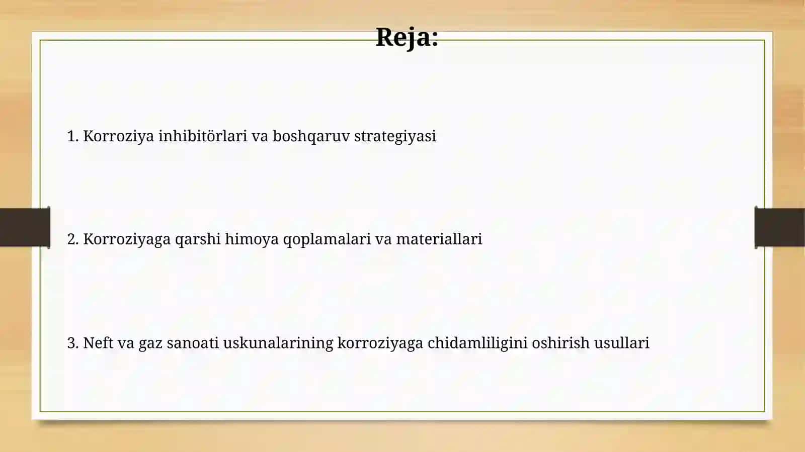 Neft va gaz sanoati qurilmalarini korroziya bardoshliligini oshirish usullari 2