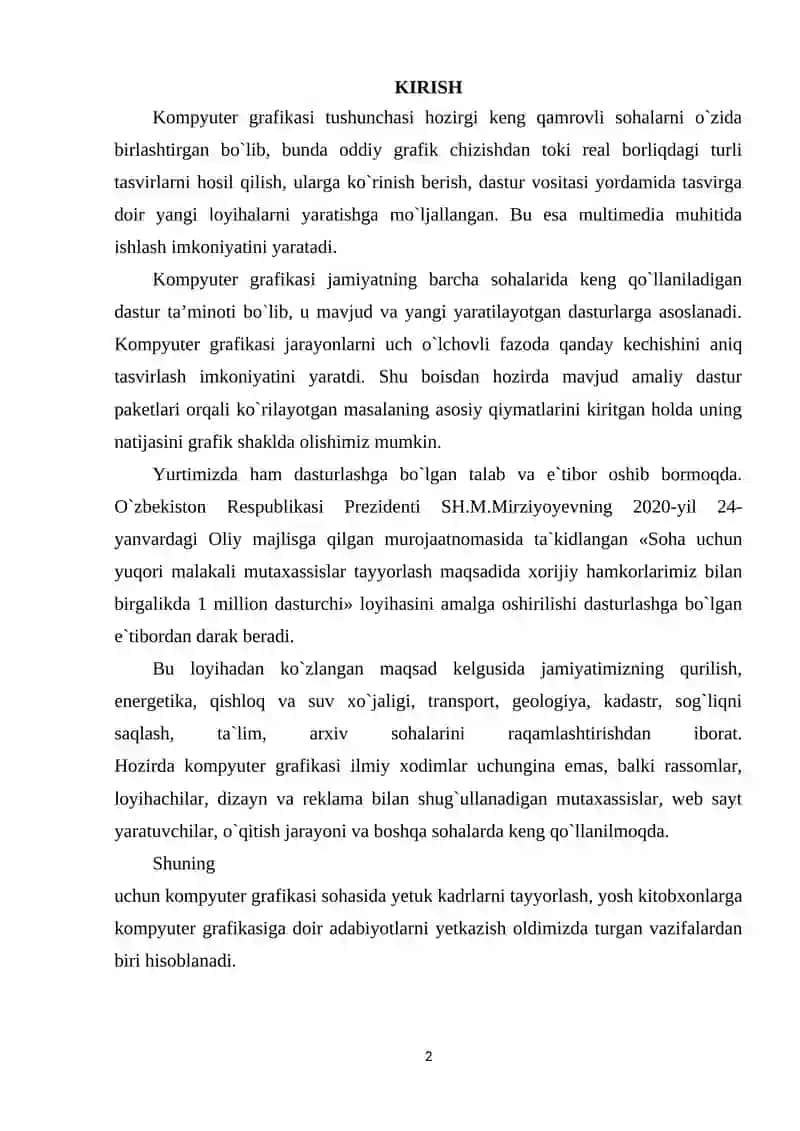 ADOBE PHOTOSHOP DASTURNING GRAFIK OBYEKTLARDA RANGLAR VA QATLAMLAR BILAN ISHLASHNING ZAMONAVIY USULLARI 2