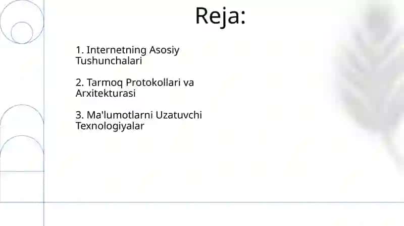 Internet texnologiyalari asoslari 2